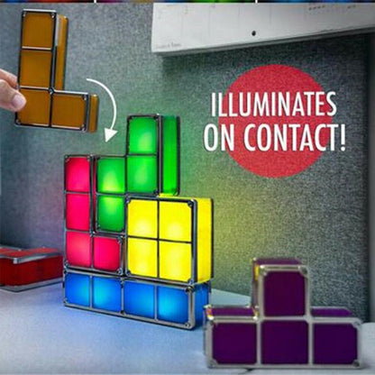 Tetris Stackable LED Night Light 3