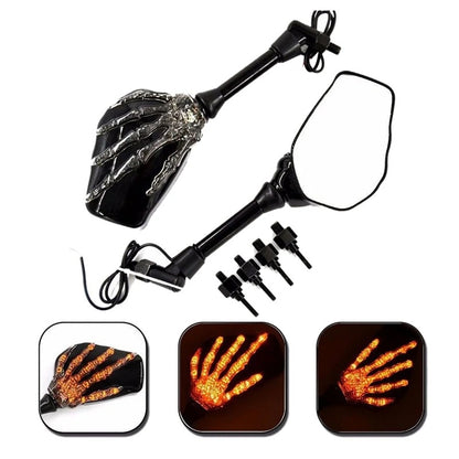 LED Ghost Claw Rearview Mirror 3