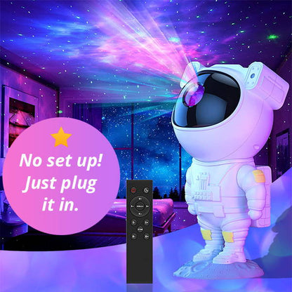 Astronaut Galaxy Night Light Stars Projector 3
