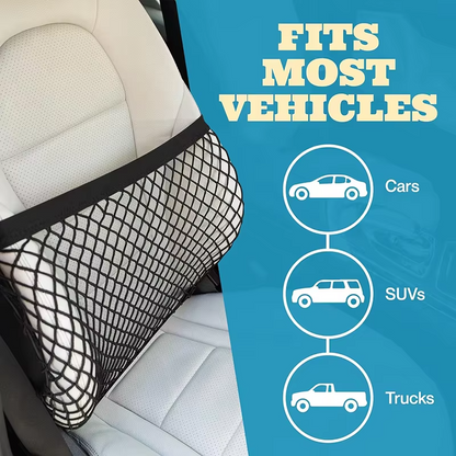 Universal Car Seat Back Storage Net 3