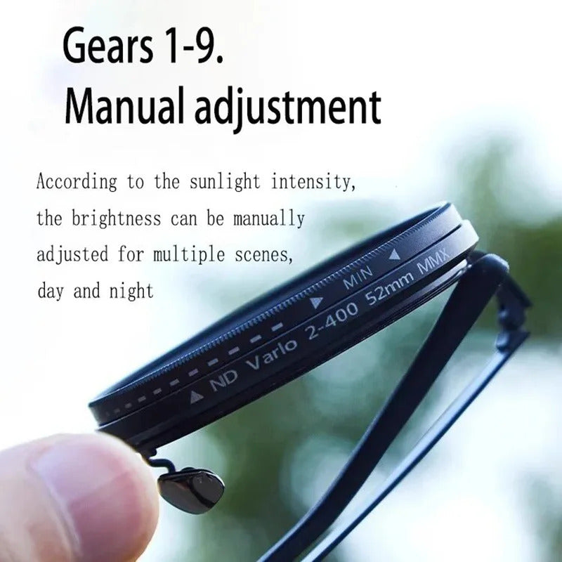 Adjustable Dimming Sunglasses – Retro Round Polarized UV400 Shades for Men & Women 3