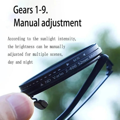 Adjustable Dimming Sunglasses – Retro Round Polarized UV400 Shades for Men & Women 3