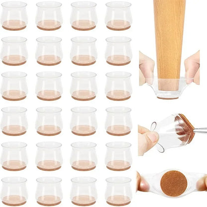 Silicone Chair Leg Caps – Floor Protector Pads 3