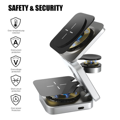 3 in 1 Folding Wireless Charging Station 3