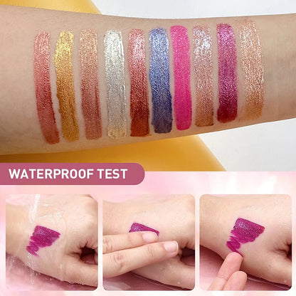 Metallic Liquid Diamond Glitter Lipstick 3
