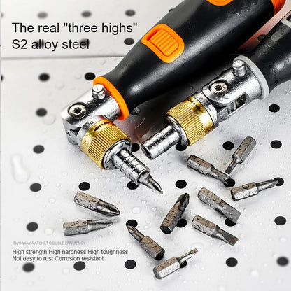 Universal Two Way joint Ratchet screwdriver 3