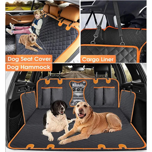 Hard Bottom Dog Car Seat Cover 3