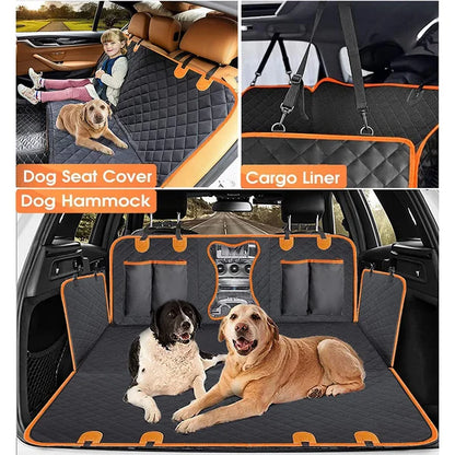 Hard Bottom Dog Car Seat Cover 3