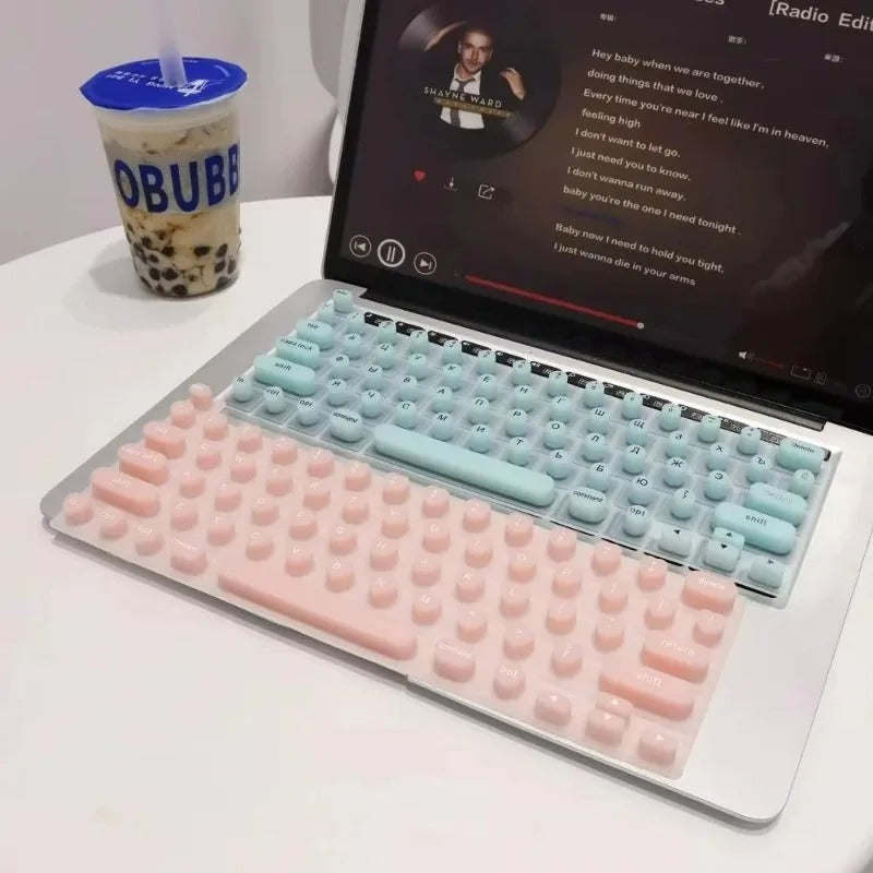 SilkyType Nail-Friendly Keyboard Cover 3