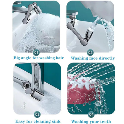 Universal 180° Rotatable Extension Faucet 3