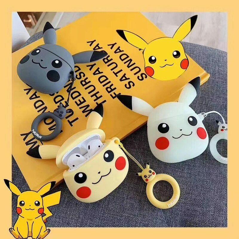 Pikachu AirPods silicone case 3