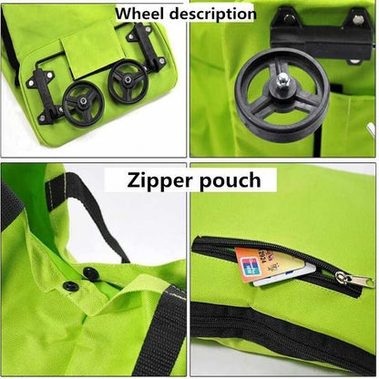 Portable Foldable Shopping Cart 3