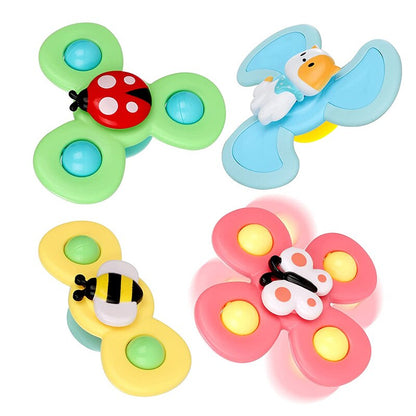 Suction Cup Spinner Toys- 3Pcs 3