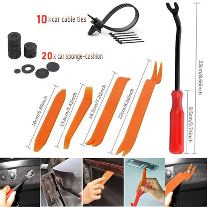 Car Retainer Clips & Fastener Remover Box Set 3