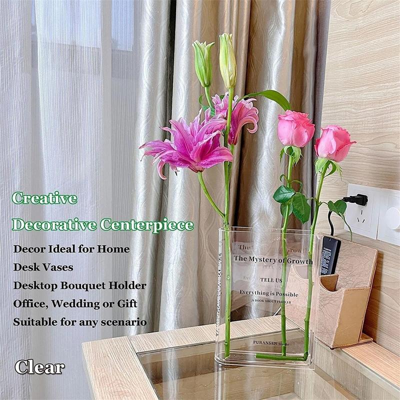Books About Flowers - Book Vase 3