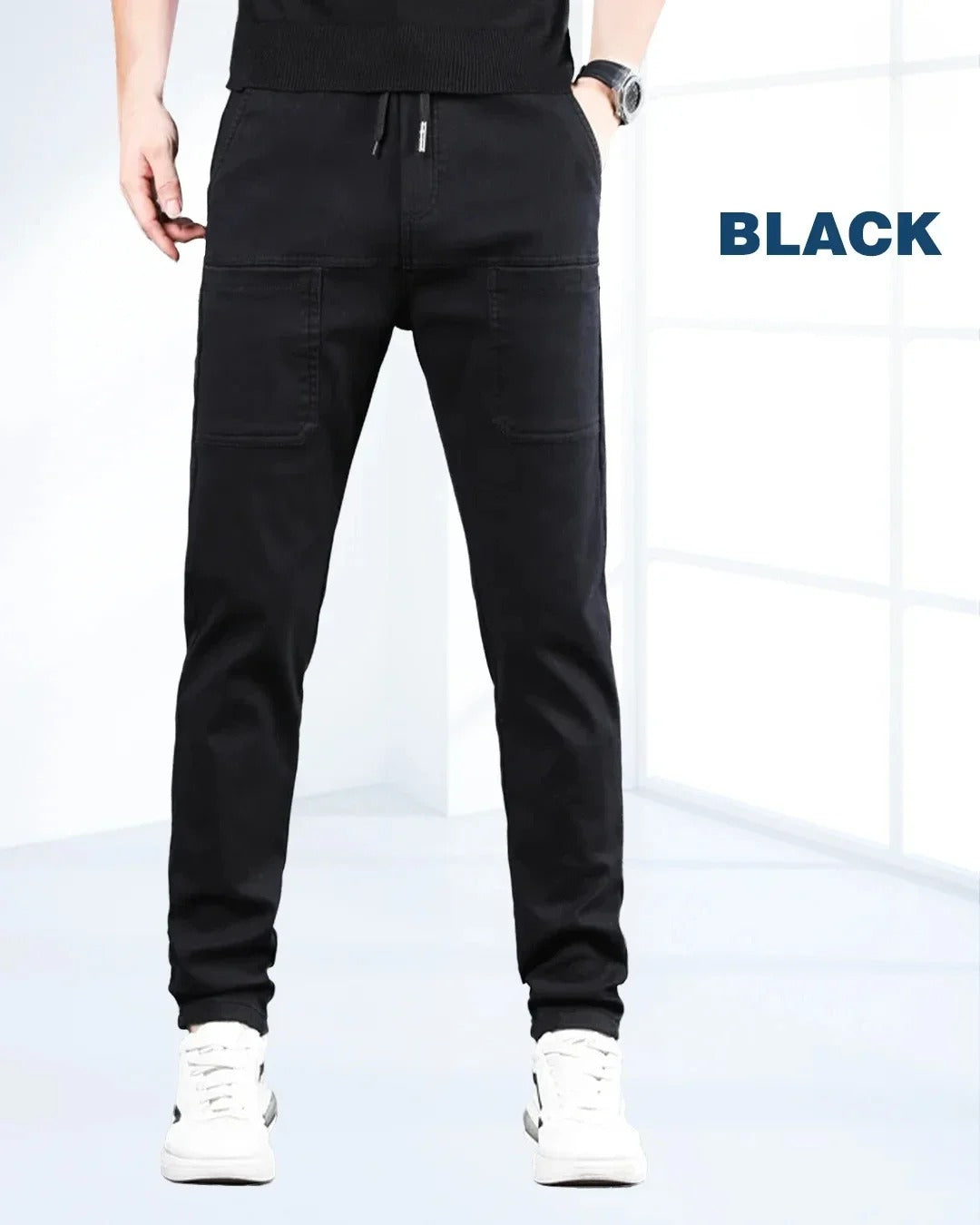 High Stretch Multi-pocket Durable Cargo Pants 3