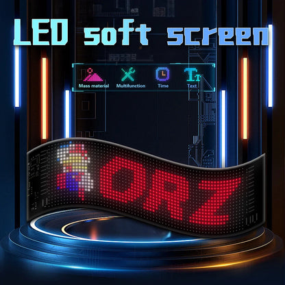 Car LED Sign DIY Programmable Scrolling LED Display 3