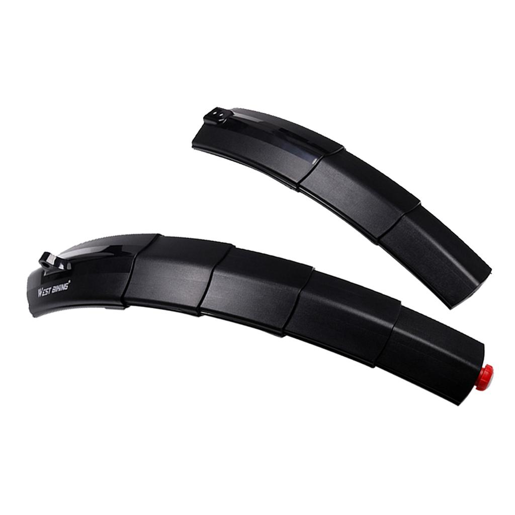 Bicycle retractable mudguard 2