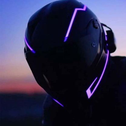 Night Safety Motorcycle Helmet LED Stripe 3