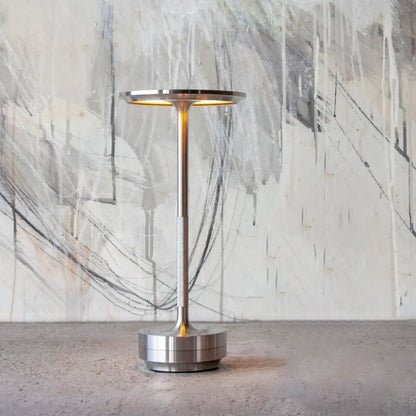 Metallic Cordless Rechargeable Waterproof Table Lamp 3