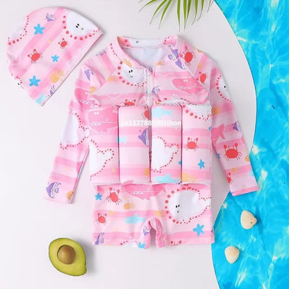 Toddler Floatie Swimsuit Set (Boys & Girls) 3