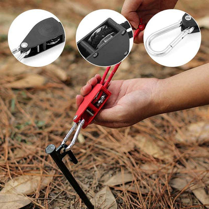 Adjustable Camping Rope Pulley 3
