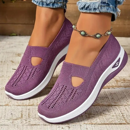 Women's Casual Breathable Slip On Orthopedic Walking Sneakers 3