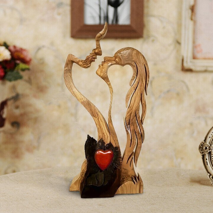 Love eternal wooden decoration ornaments 3