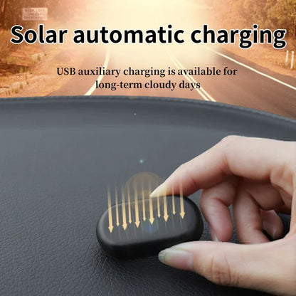 Car Anti-theft Simulation Warning Flashing Solar Light 3