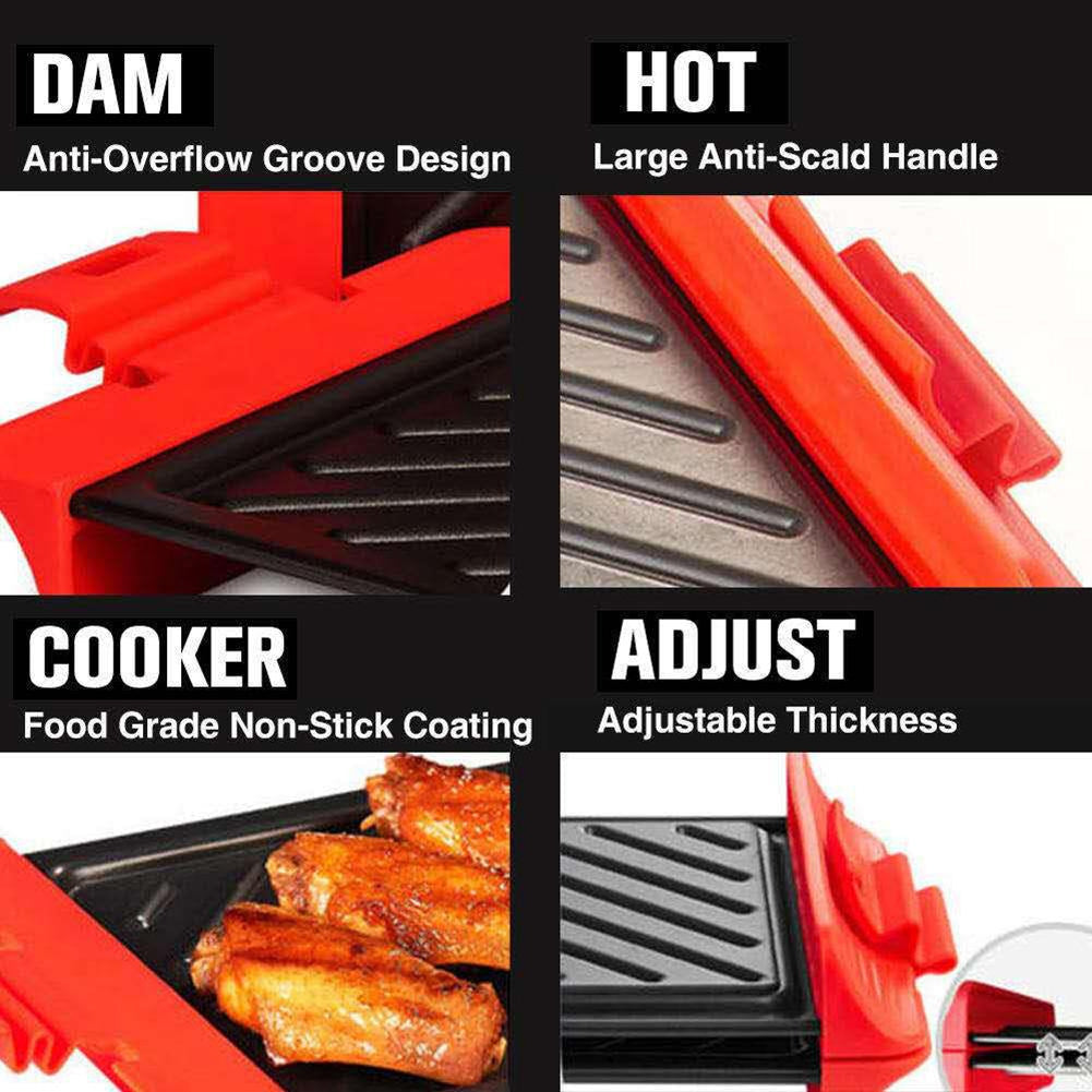 Microwave Non-Stick Long Grill 2