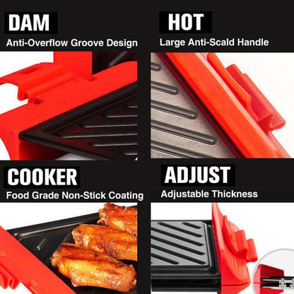 Microwave Non-Stick Long Grill 2