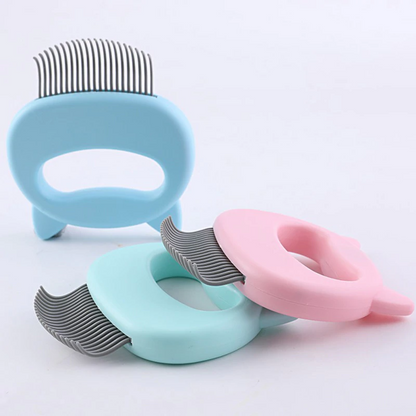 Pet Hair Removal Massaging Shell Comb 3