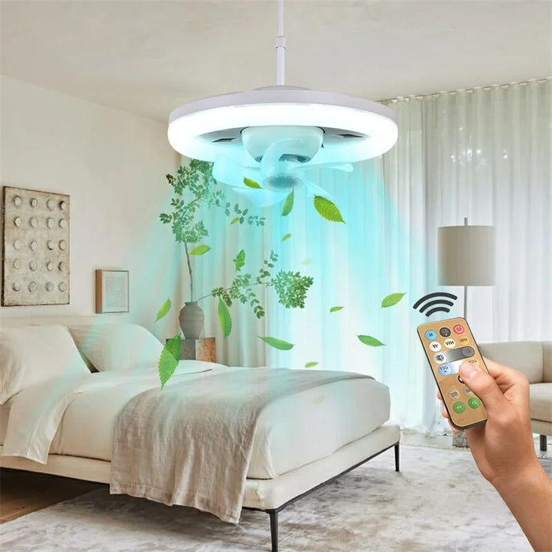 LED Swing Head Fan Light 3