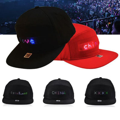 LED Mobile Phone APP Controlled Baseball Hat 3