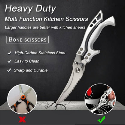 Strong Chicken Bone Scissors 3