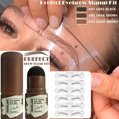 Prefect EyeBrow Stamp +6 Brow stencils 3