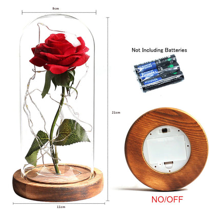 LED Enchanted Galaxy Sparkly Rose 3