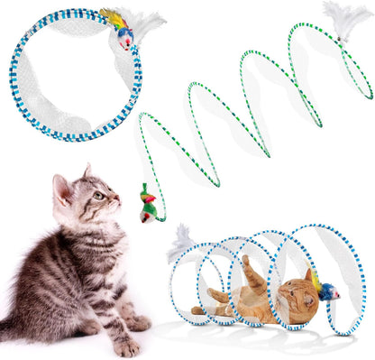 Self-play Cat Hunting Spiral Tunnel Toy 3