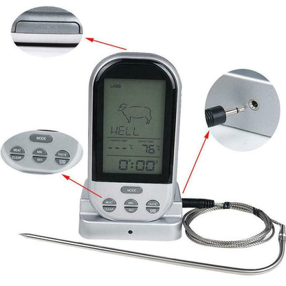 Digital wireless food thermometer 3