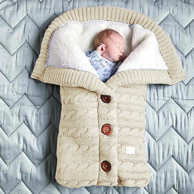 Baby Winter Pod Knit Blanket 3