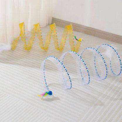 Self-play Cat Hunting Spiral Tunnel Toy 3