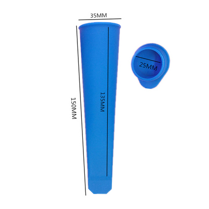 Colorful Silicone Ice Pop Mold Set 2PCS 3