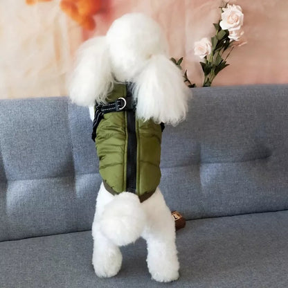 Waterproof Winter Jacket with Built-in Harness 3