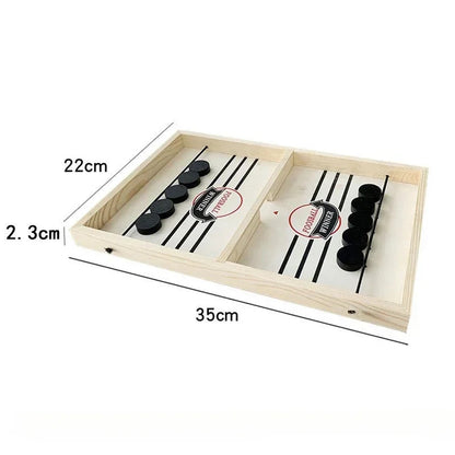 Fast Sling Puck Game – Foosball Winner, Table Hockey & Catapult Chess for Kids & Family Fun 3