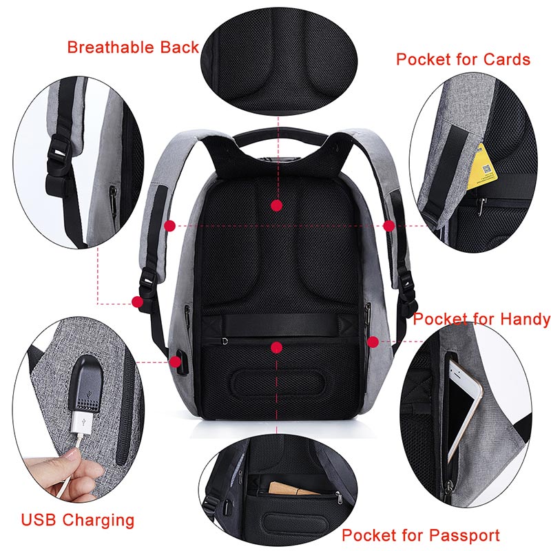 Multifunctional Anti-thief USB Charging 3