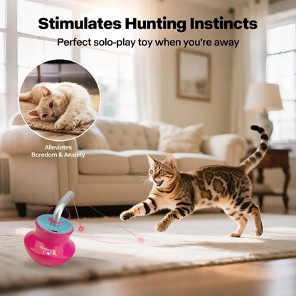 Automatic Cat Laser Toy Tumbler Design 3