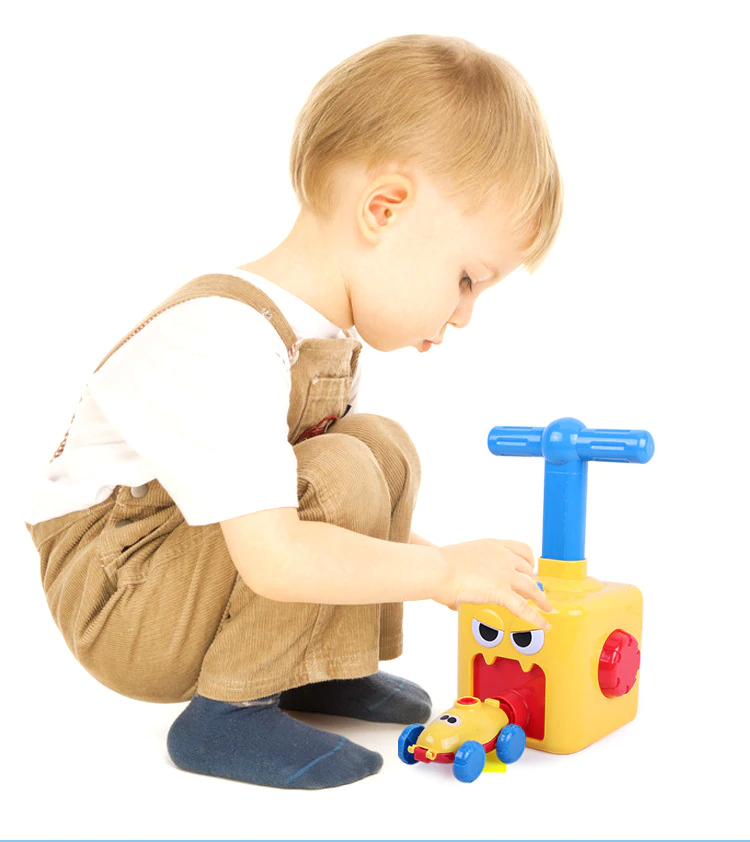 Balloon Launcher & Powered Car Toy Set 3