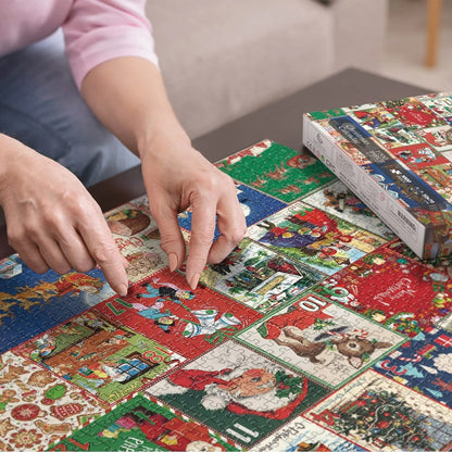 Christmas Advent Calendar Jigsaw Puzzle 1000pcs 3