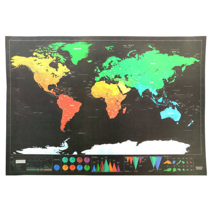 SCRATCH OFF WORLD MAP 3