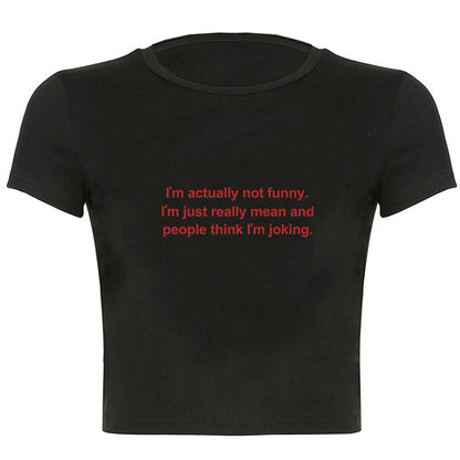 I'm Actually Not Funny T-Shirt 3